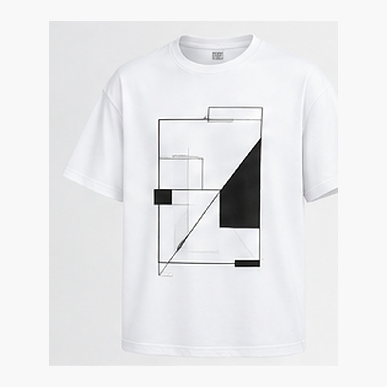 Мужская футболка Oversize Geometry — фото 2